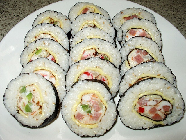 계란김밥 이미지