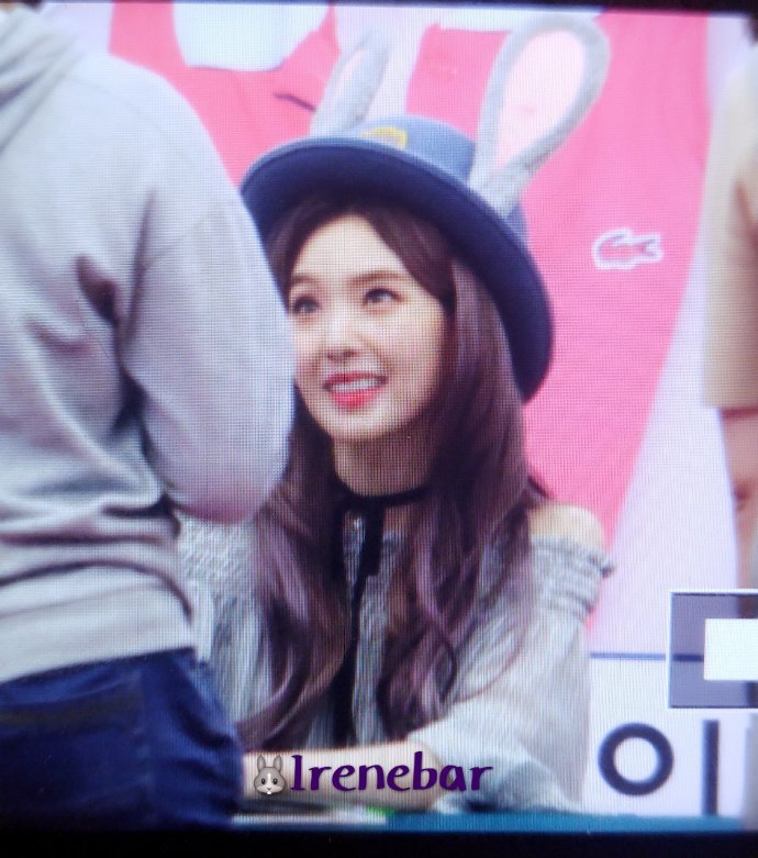 [레드벨벳] 오늘 팬싸에 주디홉스 모자 쓴 아이린 | 인스티즈