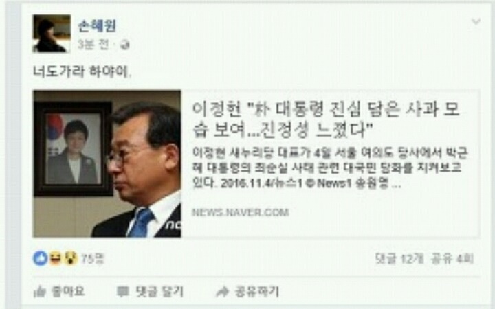 손혜원이 지은 이름 | 인스티즈