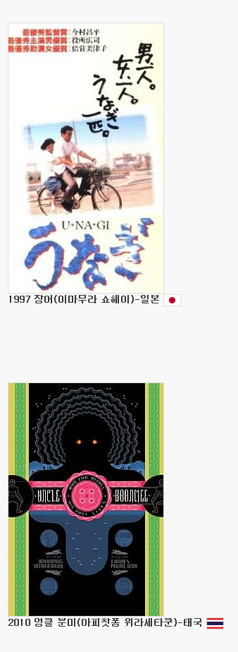칸영화제에서 우승한 아시아 영화 | 인스티즈