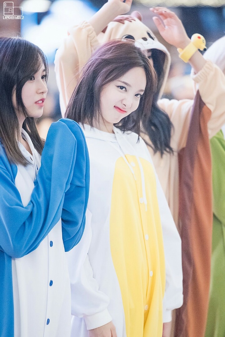 [트와이스] 혼자 앉아 있는 쭈구리 토끼 나연이(데이터주의) | 인스티즈