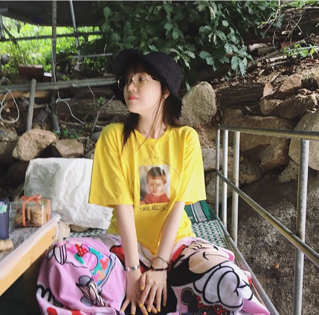 7/25 계곡에 간 걸스데이 민아.insta | 인스티즈