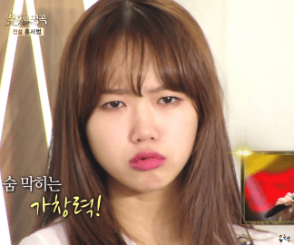 리액션부자 아이오아이 최유정.jpegif | 인스티즈
