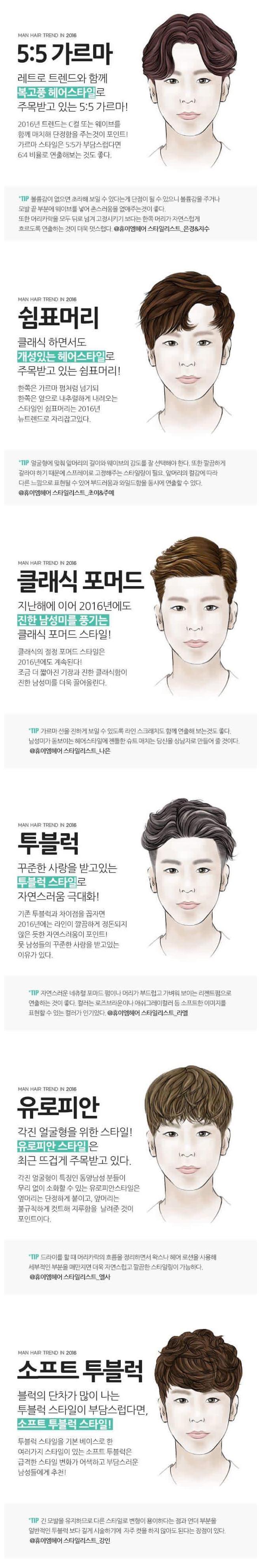 2016 남자 헤어스타일 트렌드.jpg | 인스티즈