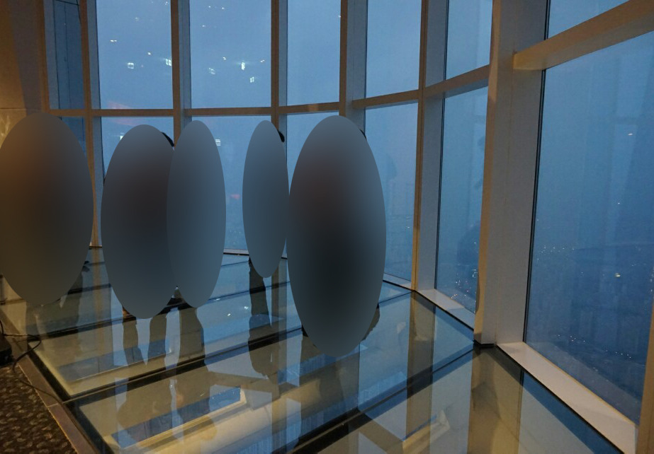 롯데월드타워 전망대에서 본 모습입니다 | 인스티즈
