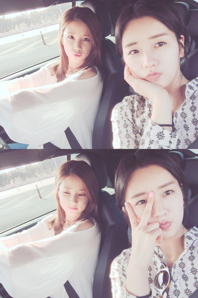 제주도 놀러갔다온 에이핑크 박초롱&윤보미 | 인스티즈