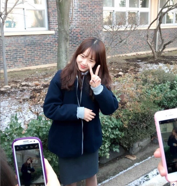 아이오아이 최유정 교복입은 모습 모음 | 인스티즈
