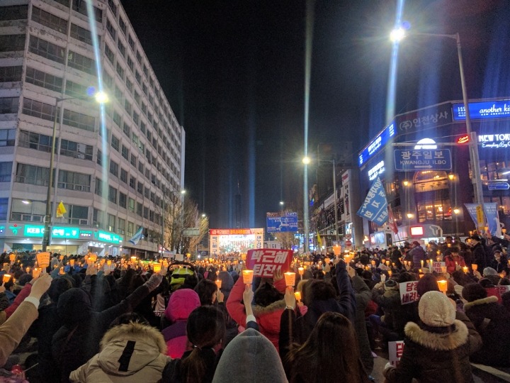 금남로 집회 왔습니다 | 인스티즈