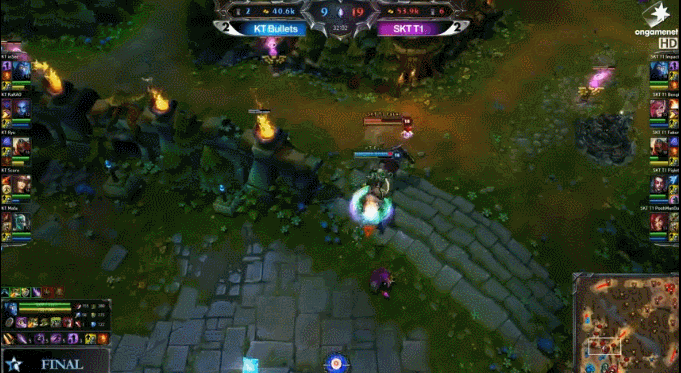 페이커한테 죽는 쿠로,나그네,류.gif | 인스티즈