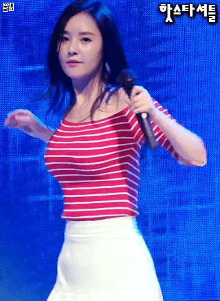 달샤벳 우희&세리.GIF | 인스티즈