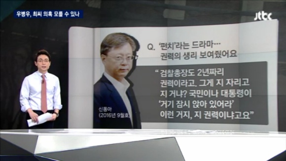 권력에 대한 우병우의 생각 | 인스티즈