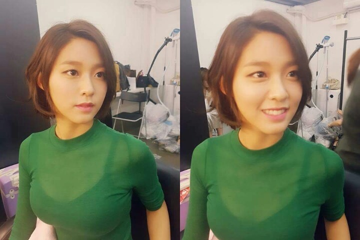 시 단발 설현이 | 인스티즈