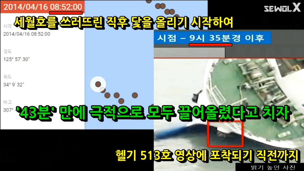 파파이스 닻 고의침몰설에 반박하는 자로 세월 X | 인스티즈
