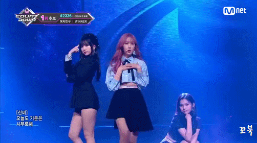 180510 엠카운트다운 여자친구 밤.gif | 인스티즈