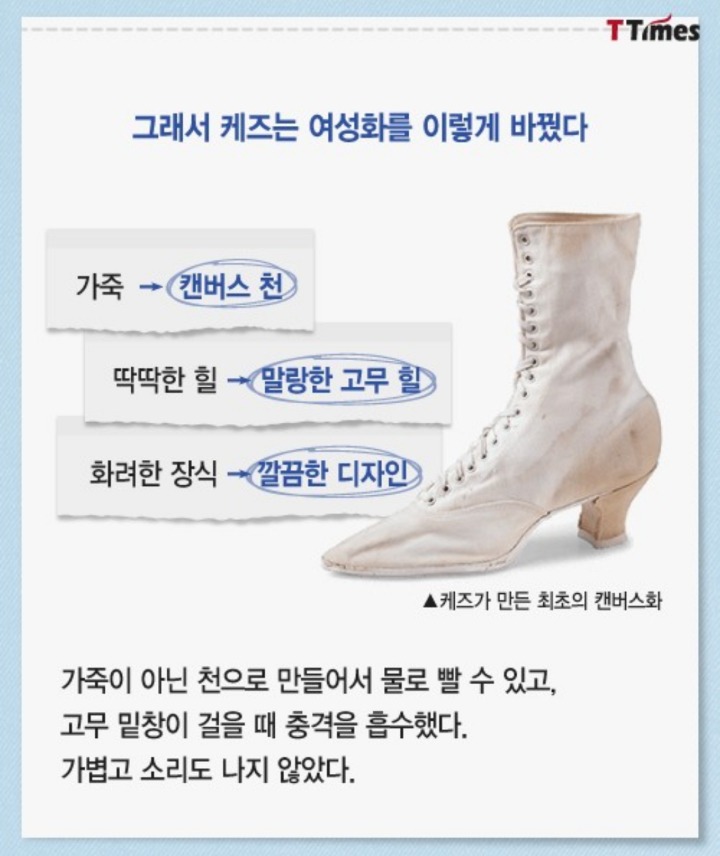 여성들의 불편을 해결하다 탄생한 스니커즈 | 인스티즈