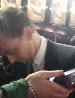 팬에게 무릎 꿇는 톰 히들스턴.gif | 인스티즈