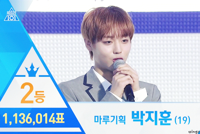 프로듀스101 시즌2 워너원 데뷔멤버가 확정되던 순간.gif | 인스티즈