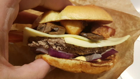 맥도날드 평창 한우 시그니처버거 실물 | 인스티즈