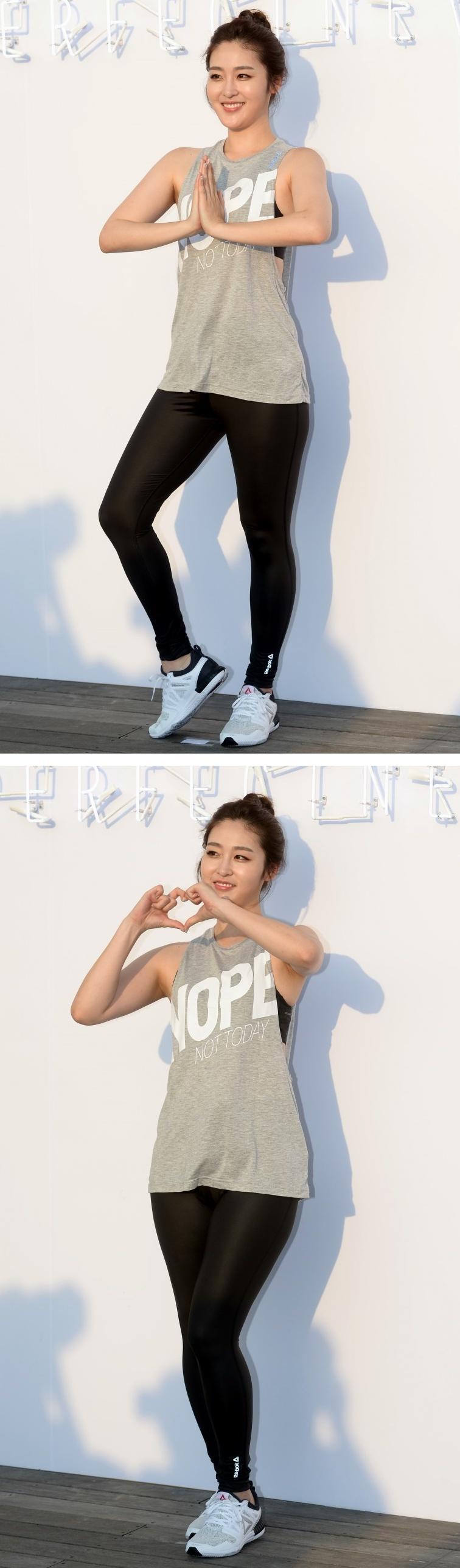 꽉끼는 레깅스 입은 신아영 | 인스티즈
