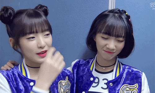 오마이걸 비니&아린.gif | 인스티즈