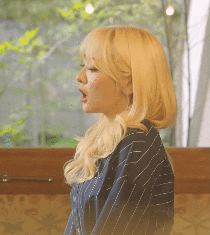 긴머리 안지영.gif | 인스티즈
