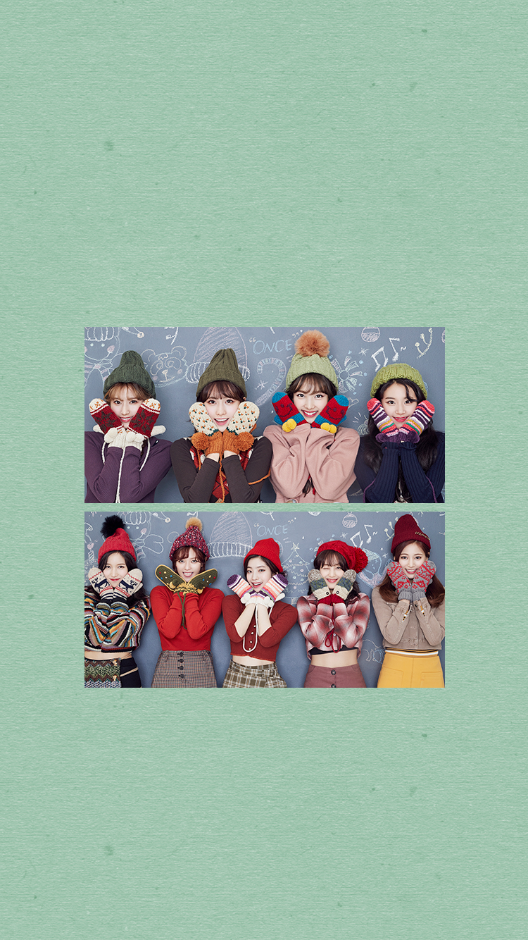 트와이스 Heart Shaker 단체 폰 배경화면 & 잠금화면. png | 인스티즈