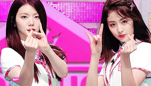 프듀48 오늘 소속사별 입장 할 때 플레디스 기린즈.gif | 인스티즈