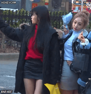 이젠 출근길에 팬들까지 이용하는 러블리즈 미주.jpgif | 인스티즈
