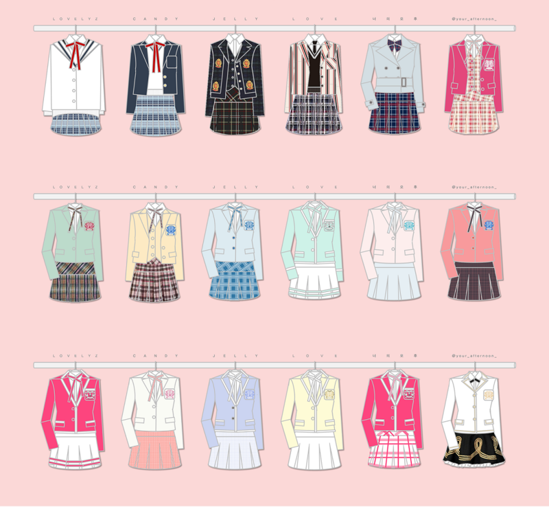 아이돌 의상의 도식화.jpg | 인스티즈