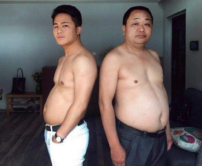 중국에서 표창받은 일가족 다이어트짤 | 인스티즈